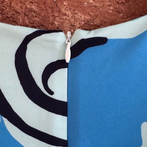 CK Bradley Swirl Print Shift Dress – Size S - Picture 4 of 5